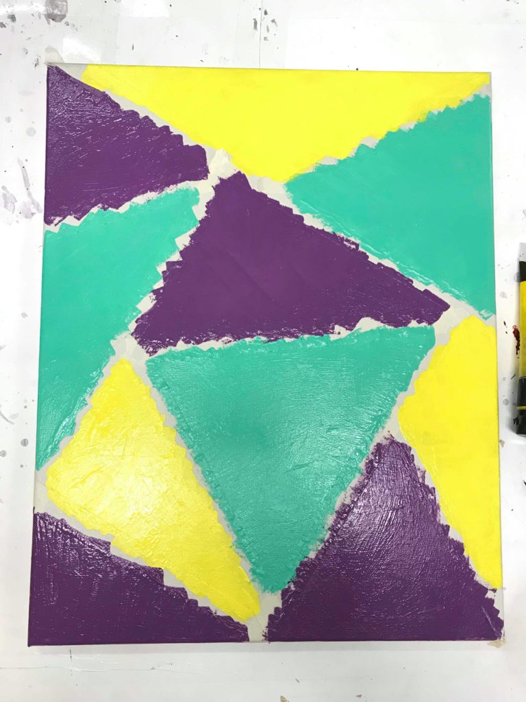 easy abstract artwork