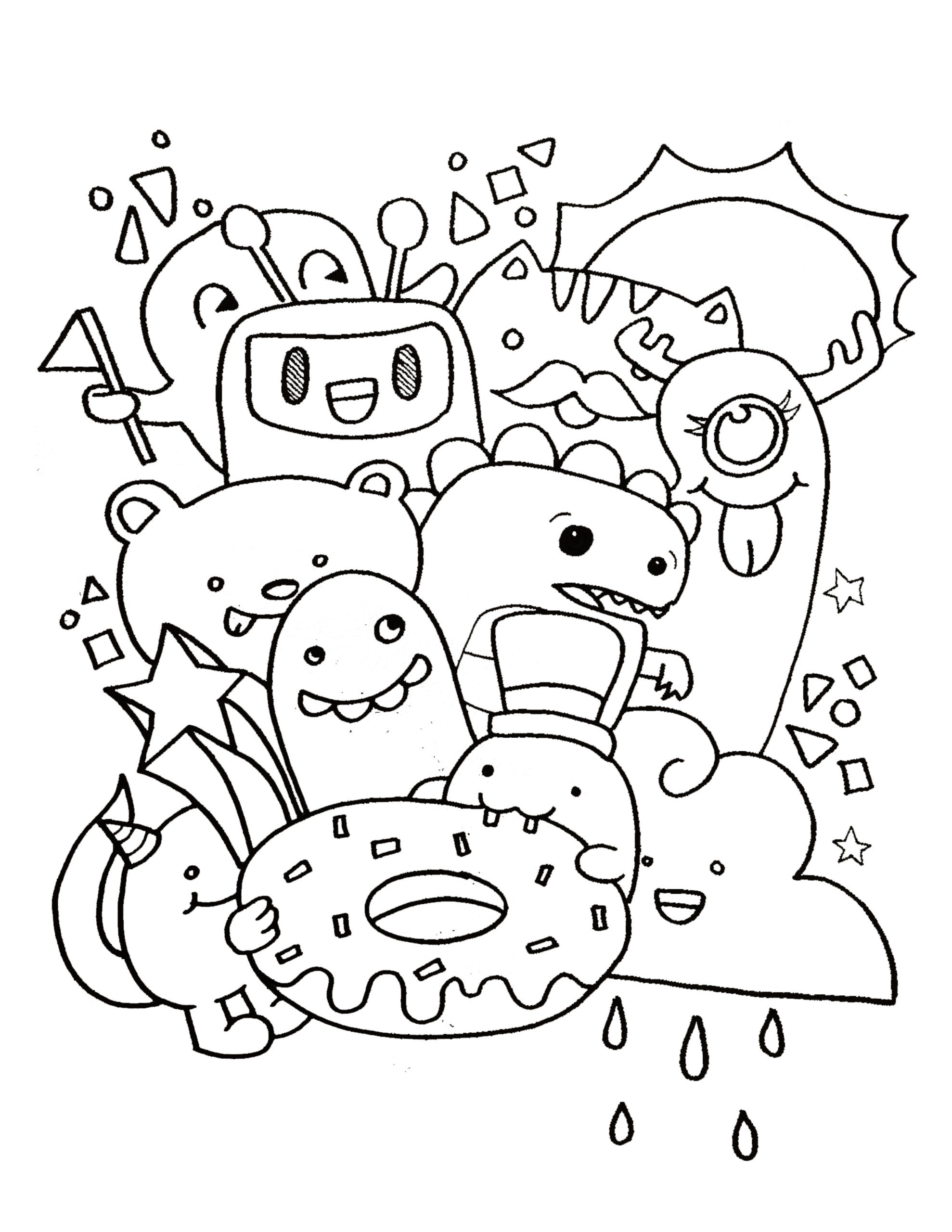 Colouring Page For Kids Printable Frog Coloring Page