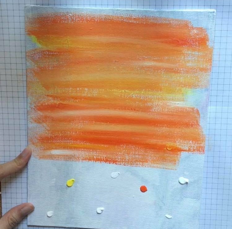 Learn how to paint a Sunset with watercolor