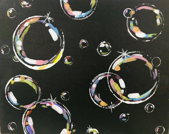 Easy Bubble Painting