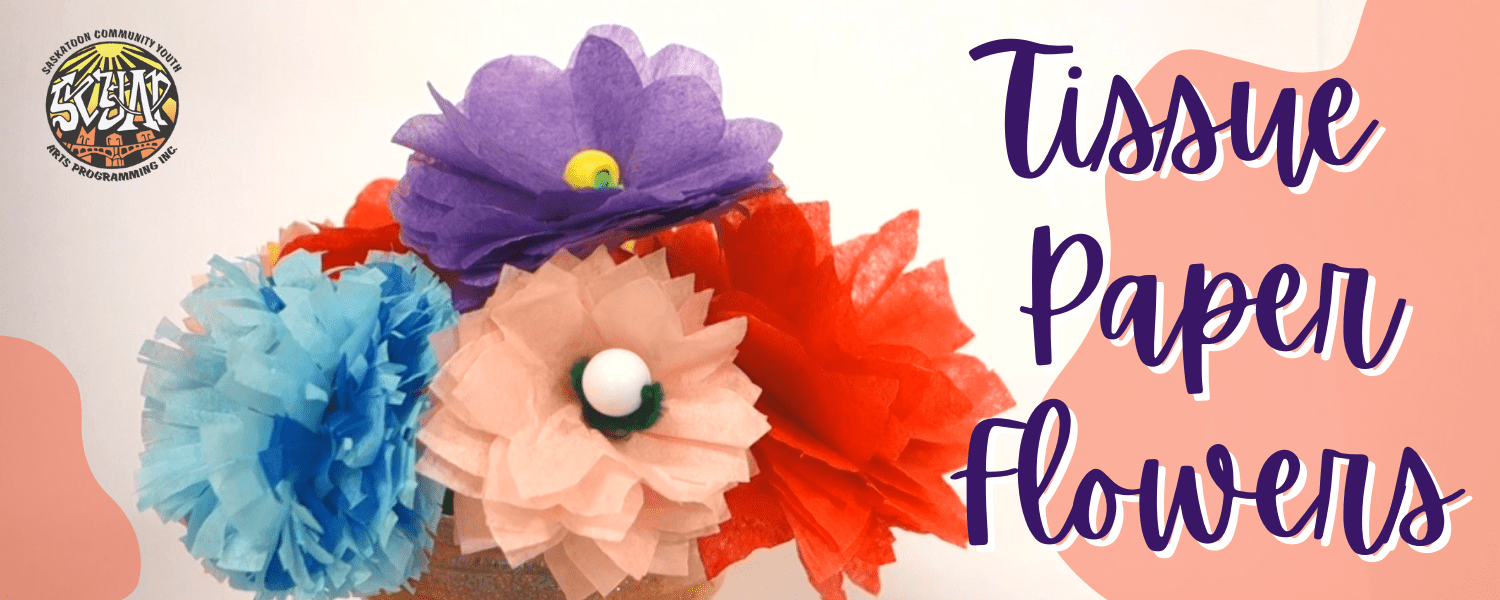 Easy to Make Tissue Paper Flowers! - Kids Activity Zone